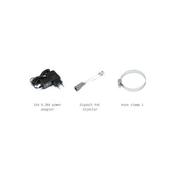 محتویات جعبه رادیو وایرلس میکروتیک مدل SXTsq-5axD-SXTsq 5 ax